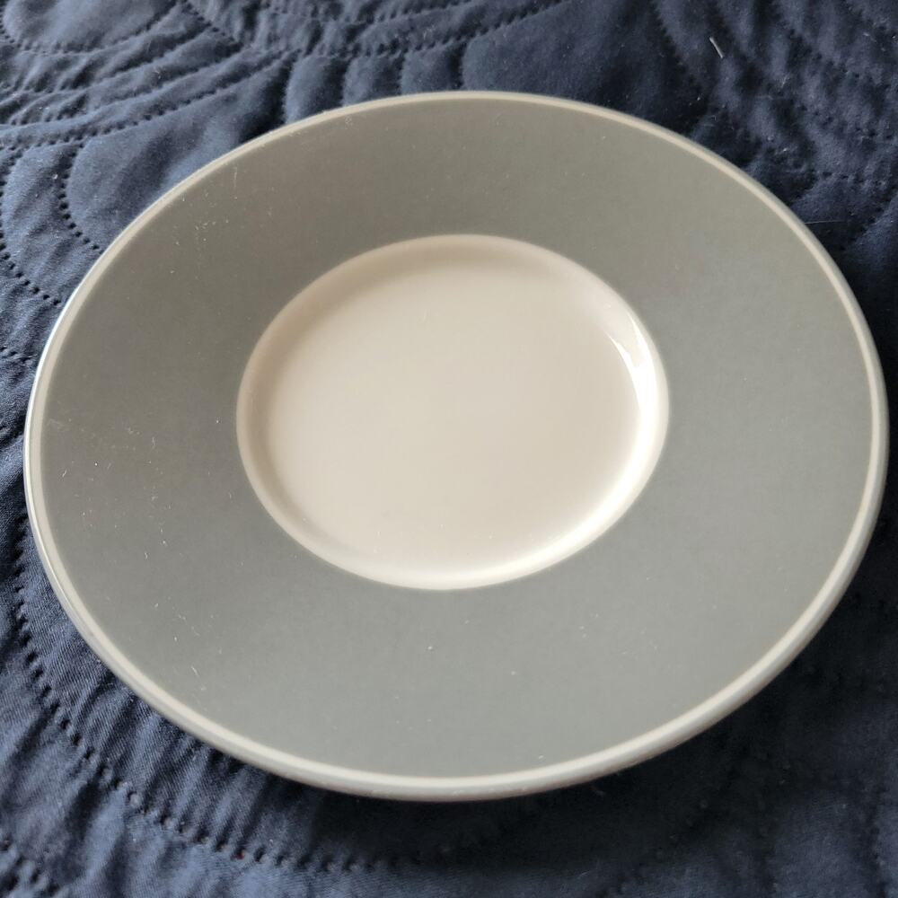 Vintage Dansk Concerto Adagio Gray Dansk Int. NR/Japan Bread Plate Set of 4‎